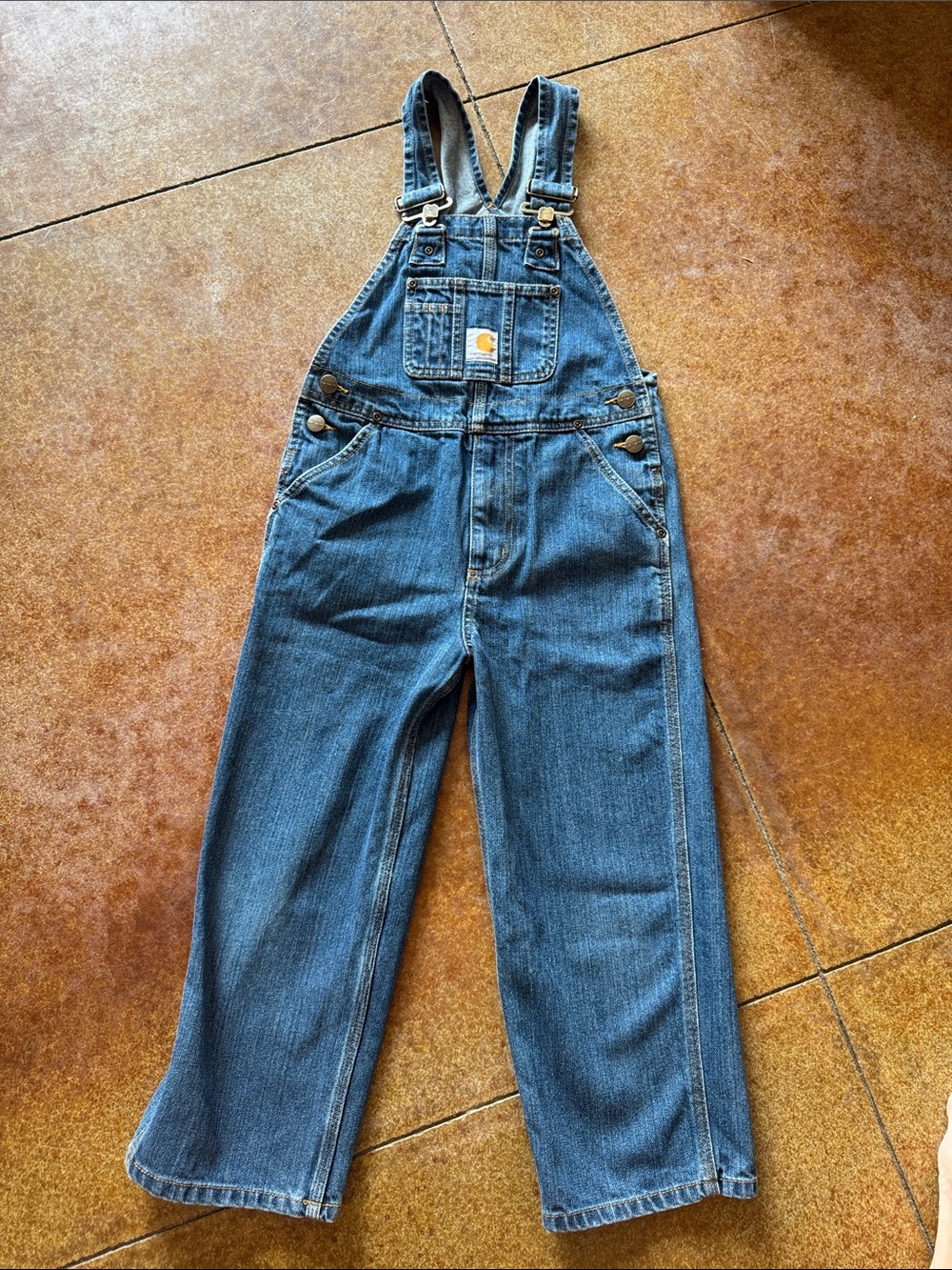 Carhartt kids denum Overalls